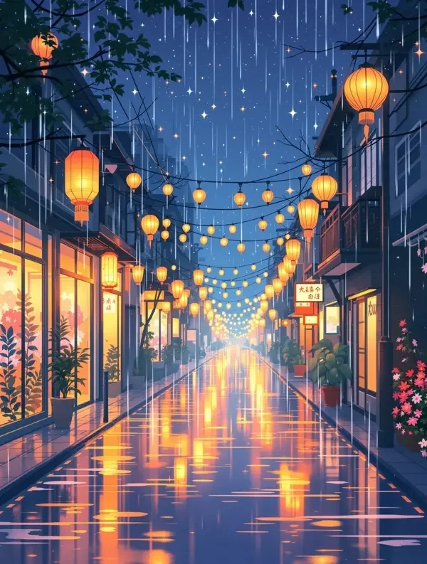 玻璃雨夜 甜夜都市剧集海报